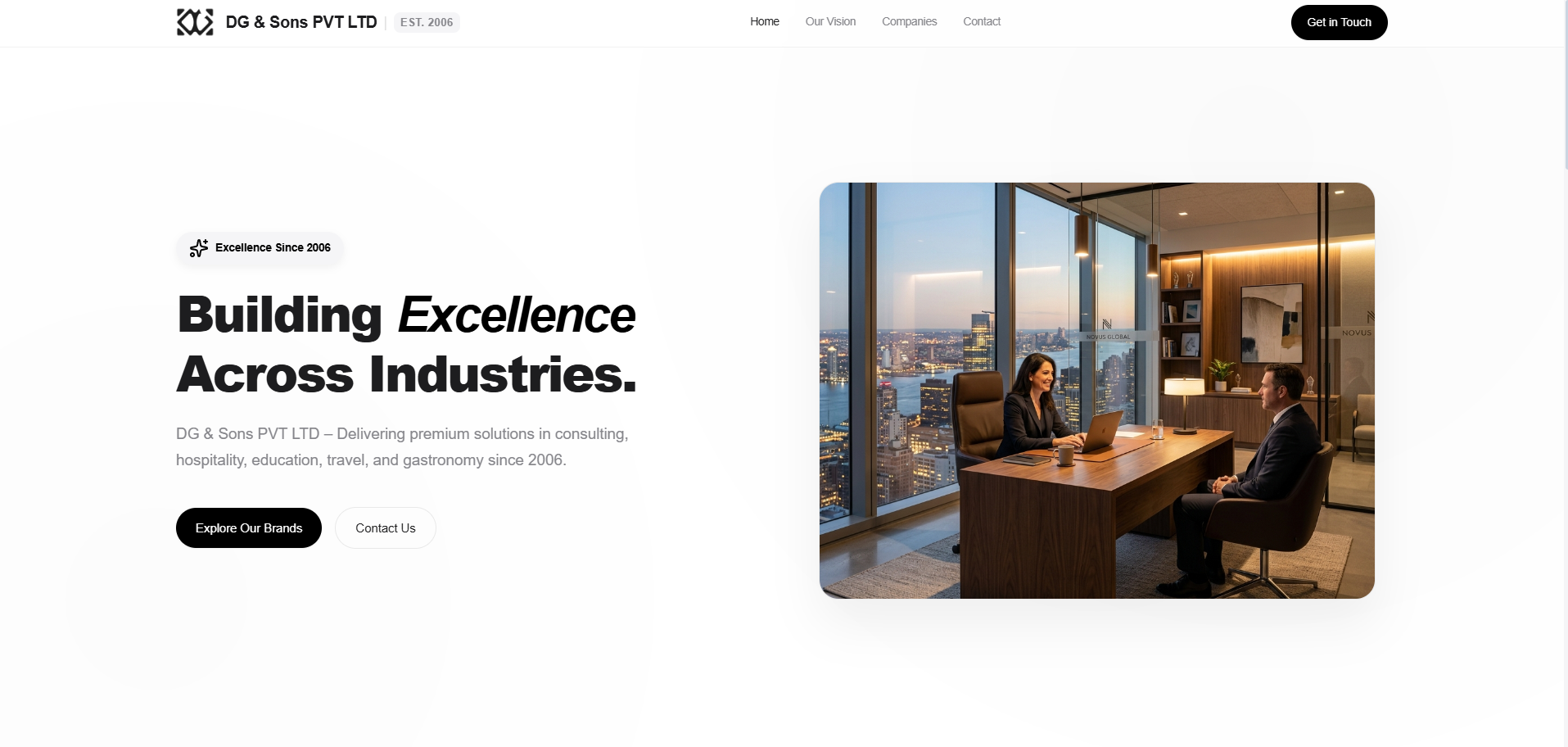 DG & Sons PVT LTD